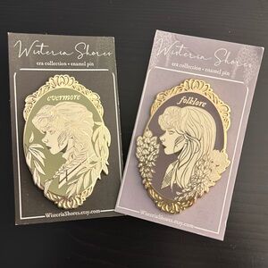 Evermore & Folklore Enamel Pins